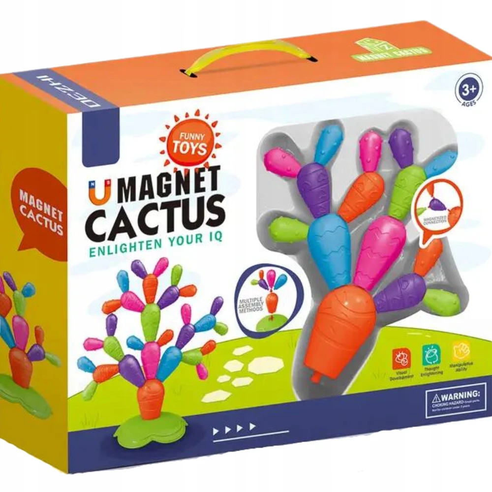 Pronice Magnetinės plytos Xxl kaktusas 31el - Maksik