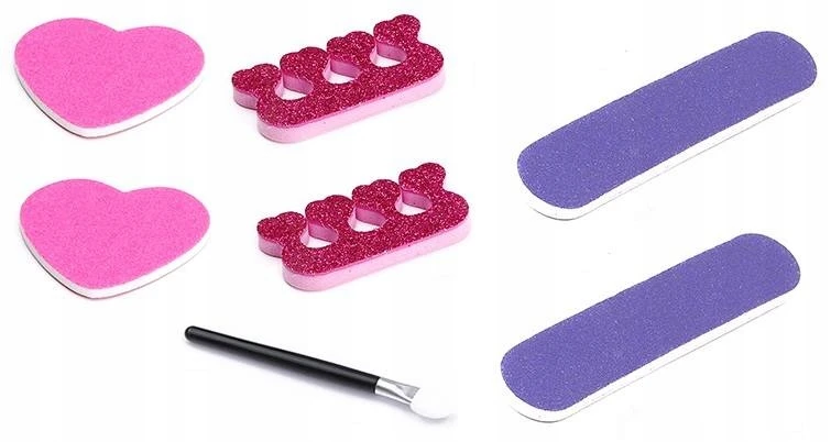 Pronice NAIGŲ LAIKYMO RINKINYS, PATARIMAI GLITTER LIPDUKAI