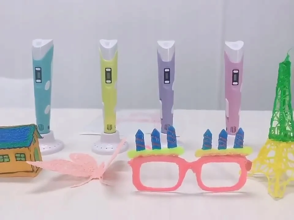 Pronice Vaikiškas 3D rašiklio rinkinys ir pla kasetė + maitinimo šaltinis