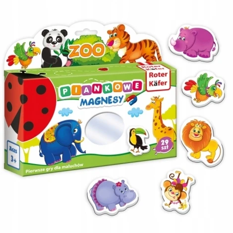 Dėlionė Pronice Zoologijos sodo putų magnetai - Roter Kafer
