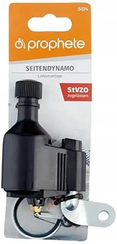 Prophete Dviračio žibintas Dinamo, juodas