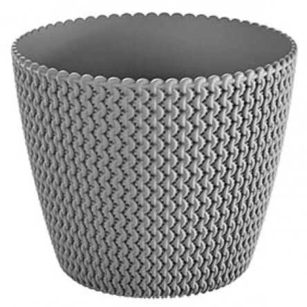 Plastikinis vazonas Prosperplast Splofy, Ø18.7 cm