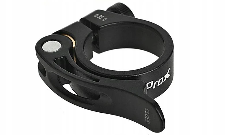 Prox CL-23QR sėdynės spaustukas 28,6 mm juodas