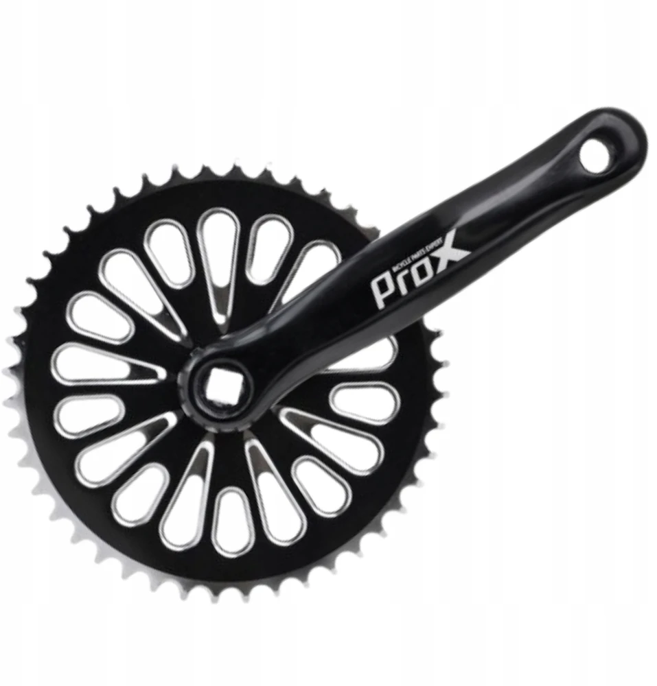 Prox Cruiser 1 greičio 44T alkūninis mechanizmas, juodas kvadratas