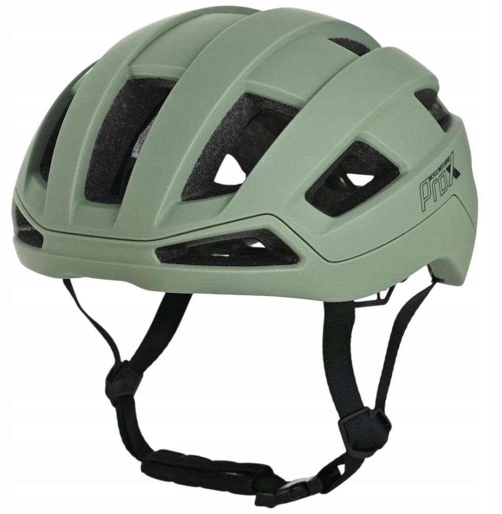 ProX Magneto Led L/XL dviračio šalmas žalias žvyras MTB