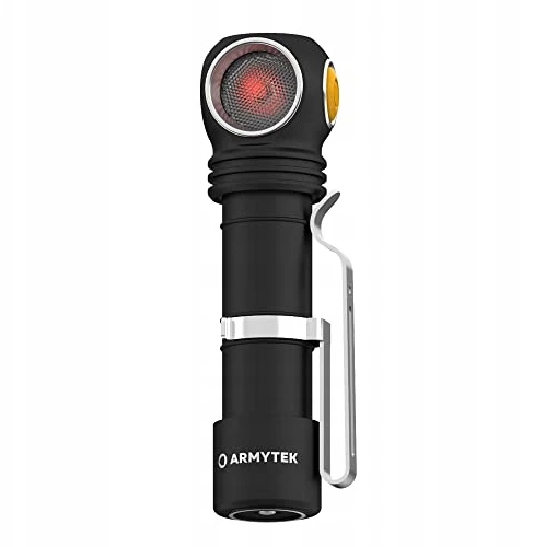 Prožektorius Armytek Wizard C2 WR Magnet, šilta balta/raudona