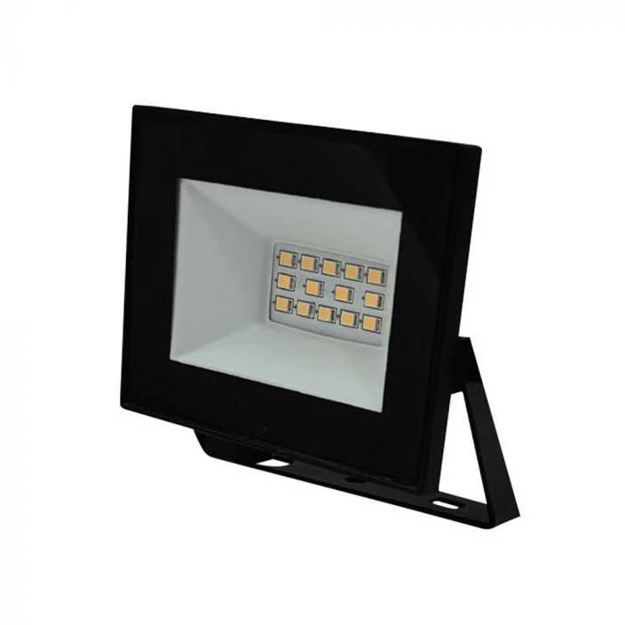 V-tac 10W LED prožektorius, juodas, 4000K