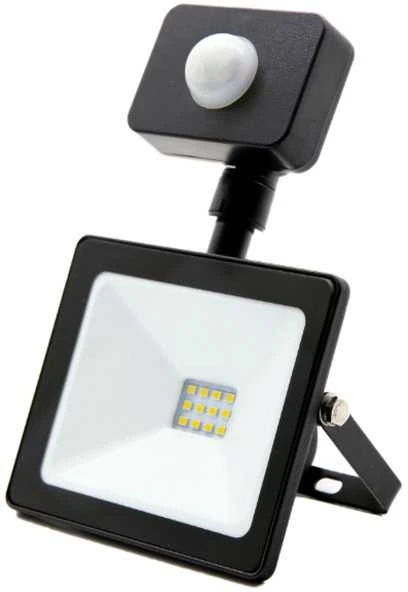 Besk Prožektorius LED 30W IP44 4000K su sensoriumi Juodas