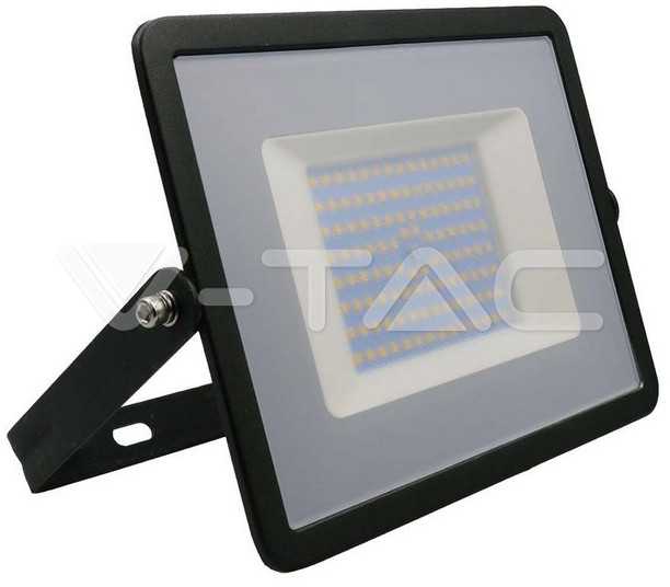V-tac 100W LED prožektorius, E-serija, juodu korpusu, 4000K