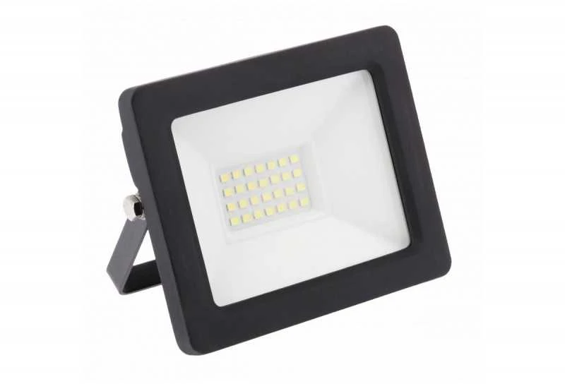 GTV 20W LED prožektorius, juodas, 4000K, IP65
