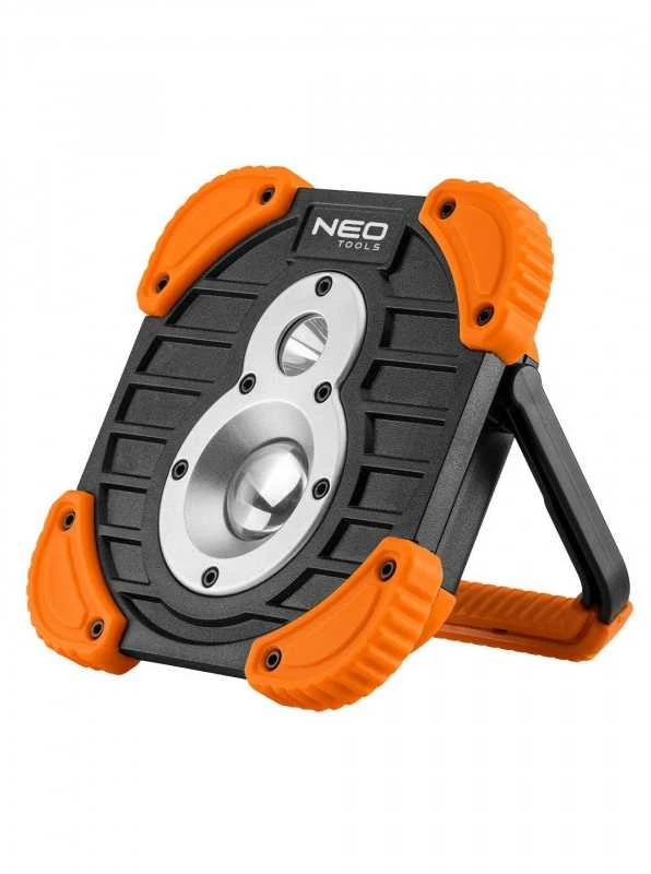Prožektorius NEO 750+250 lm, įkraunamas, su COB ir CREE LED