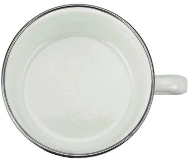 Prymus Agd Emaliuotas puodelis su plastikiniu dangteliu LEVANDOS 1,5l