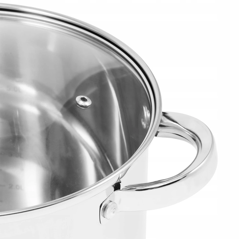Prymus GASTRONOMINIS PUODAS iš nerūdijančio plieno 10 l 26 cm, DIDELIS INDUKCIJA