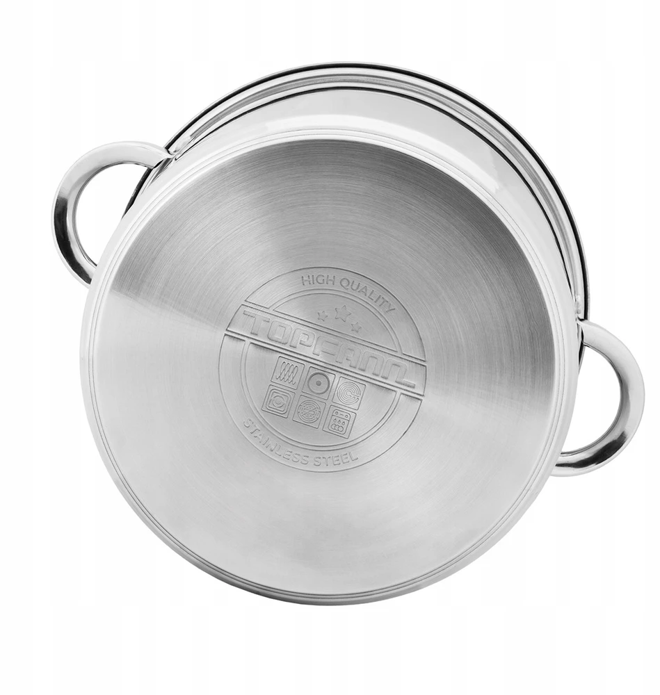 Prymus GASTRONOMINIS PUODAS iš nerūdijančio plieno 18 l 32 cm, DIDELIS INDUKCIJA