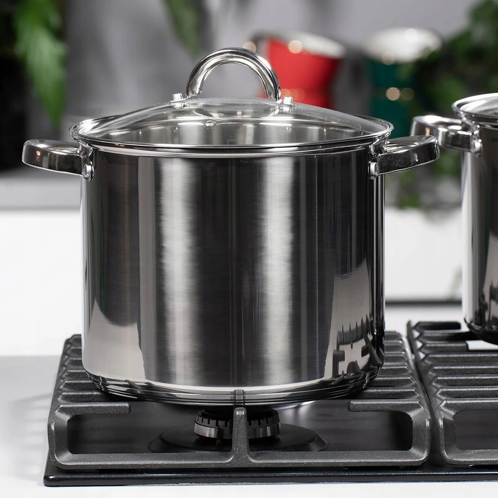 Prymus GASTRONOMINIS PUODAS iš nerūdijančio plieno 10 l 26 cm, DIDELIS INDUKCIJA