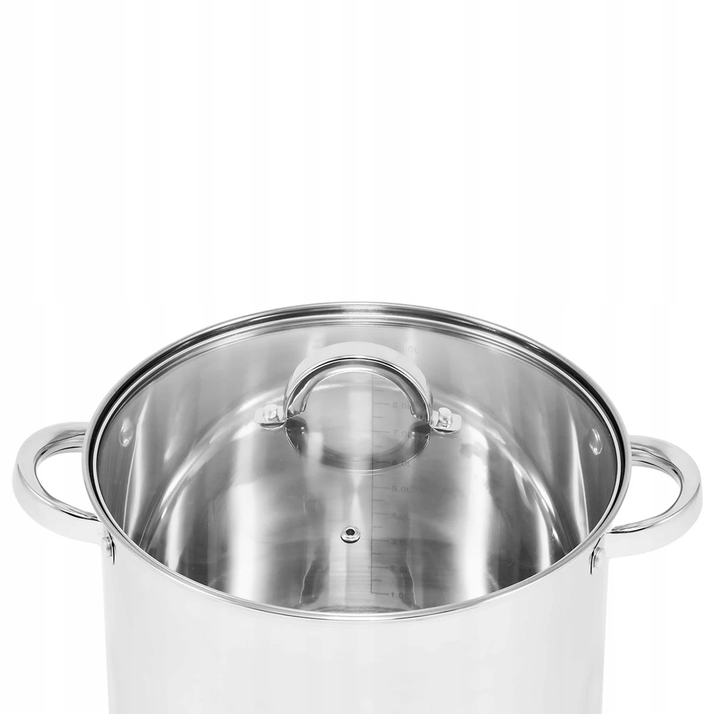 Prymus GASTRONOMINIS PUODAS iš nerūdijančio plieno 10 l 26 cm, DIDELIS INDUKCIJA