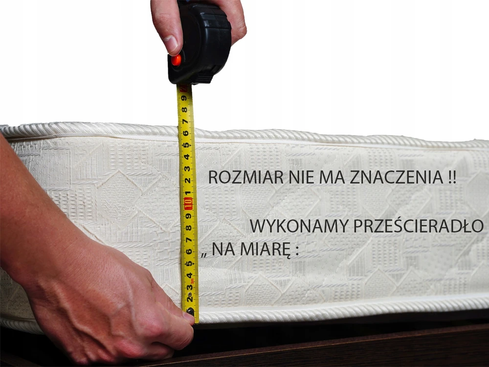 Prześcieradło su gumką na materac 80x160cm Małe Duże bawełniane naturalne