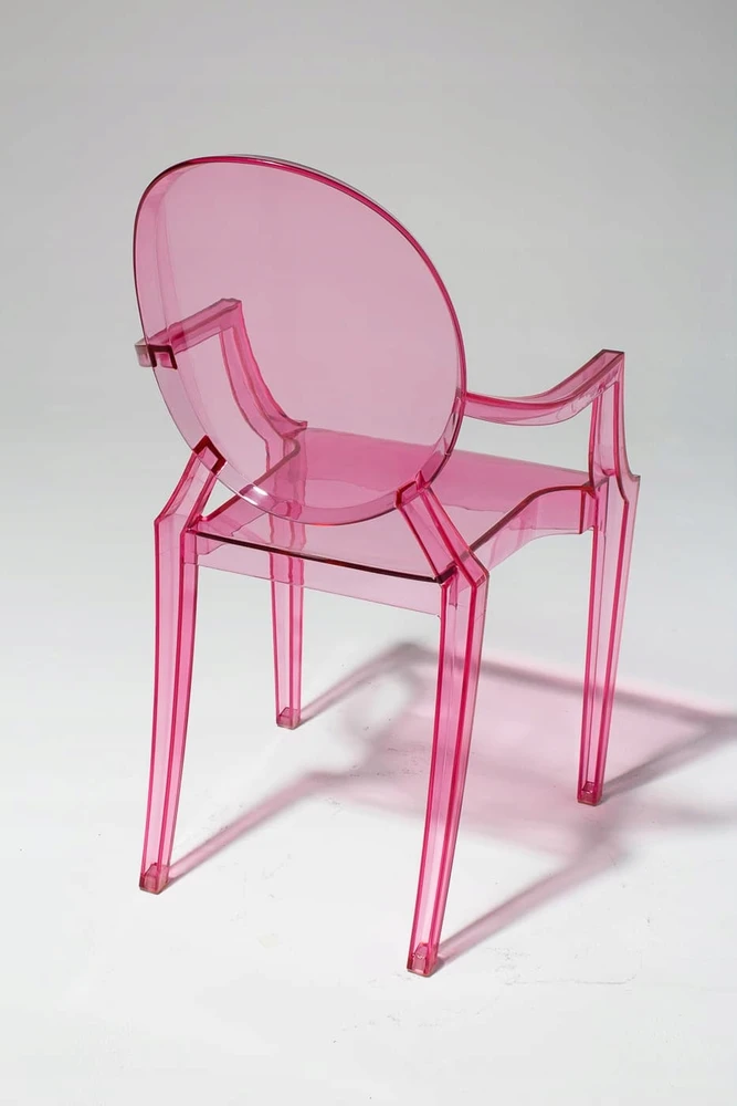 Przypas SKAIDRI RŪSVA AKRILINĖ KĖDĖ VALGOMUI