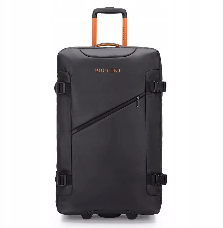 PUCCINI DIDELIS MINKŠTAS lagaminas ANT 2 RATŲ EM50249A-1 COLORADO Juodas