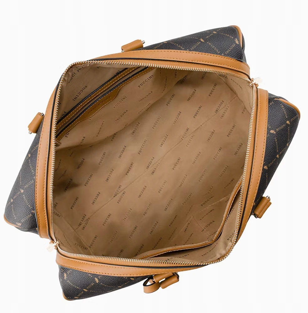 Puccini kelioninė rankinė duffle bag, ruda, Blxp0058w-2