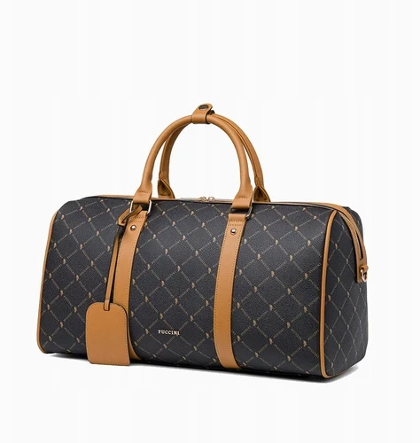 Puccini kelioninė rankinė duffle bag, ruda, Blxp0058w-2