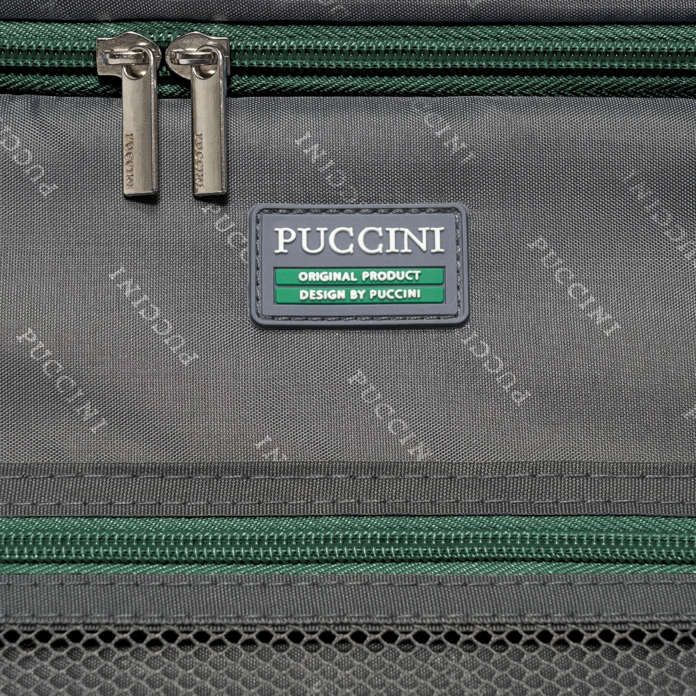 PUCCINI kelioninis lagaminas ant ratų polikarbonatas žalias PC035C-5D