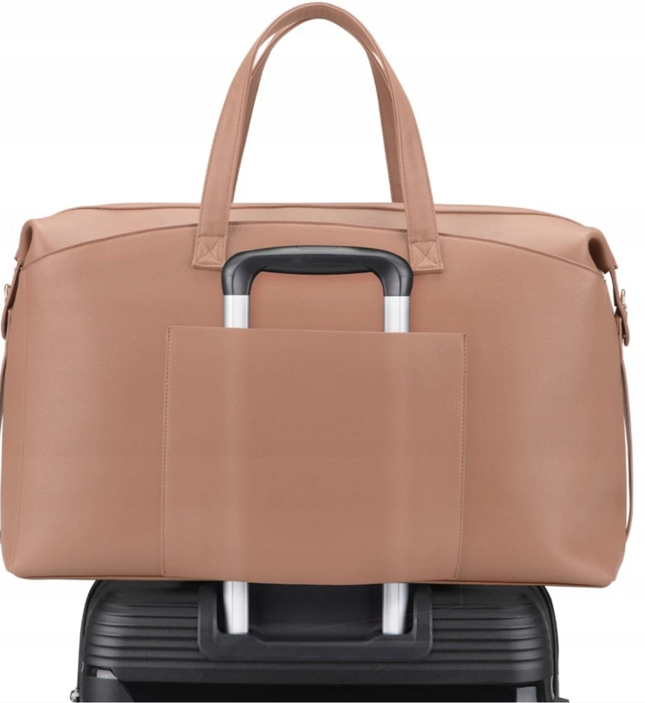 Puccini Odinis Kelioninis Krepšys "weekender" 14" Laptopu Brūnas