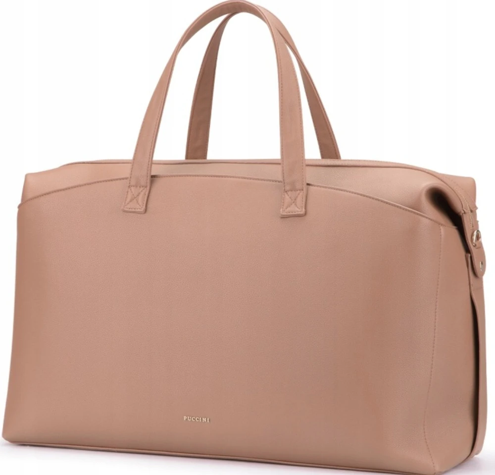 Puccini Odinis Kelioninis Krepšys "weekender" 14" Laptopu Brūnas