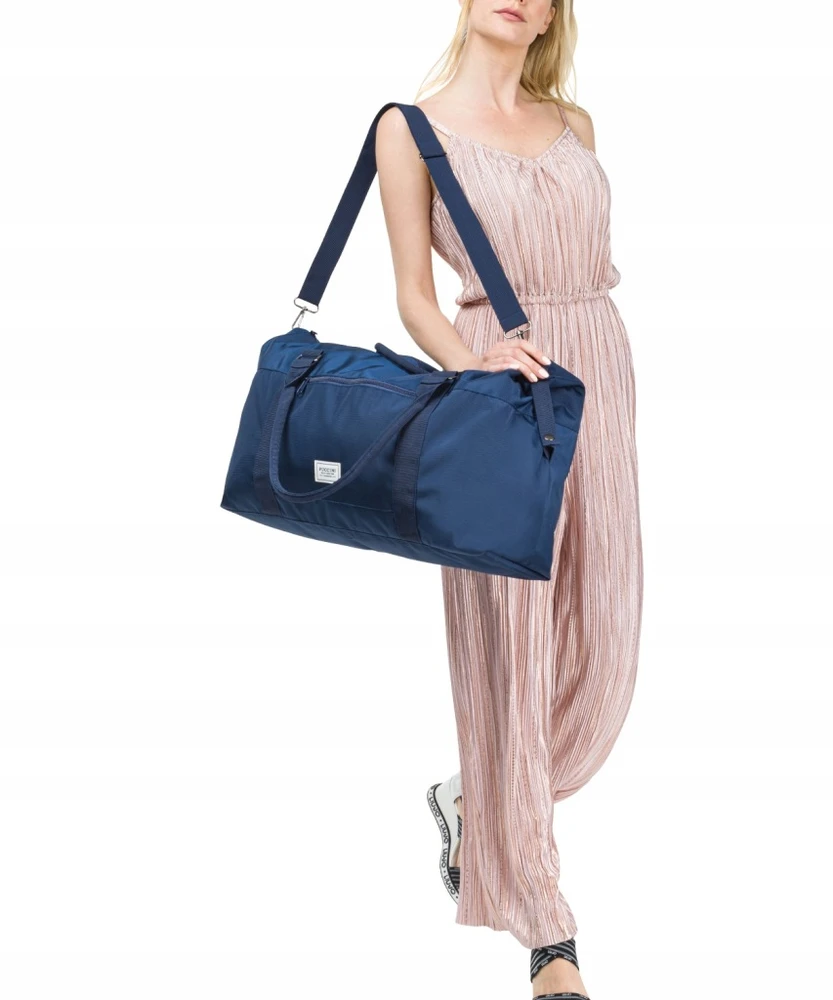 Puccini Vibe kelioninė sportinė rankinė per petį, 50l, tamsiai mėlyna