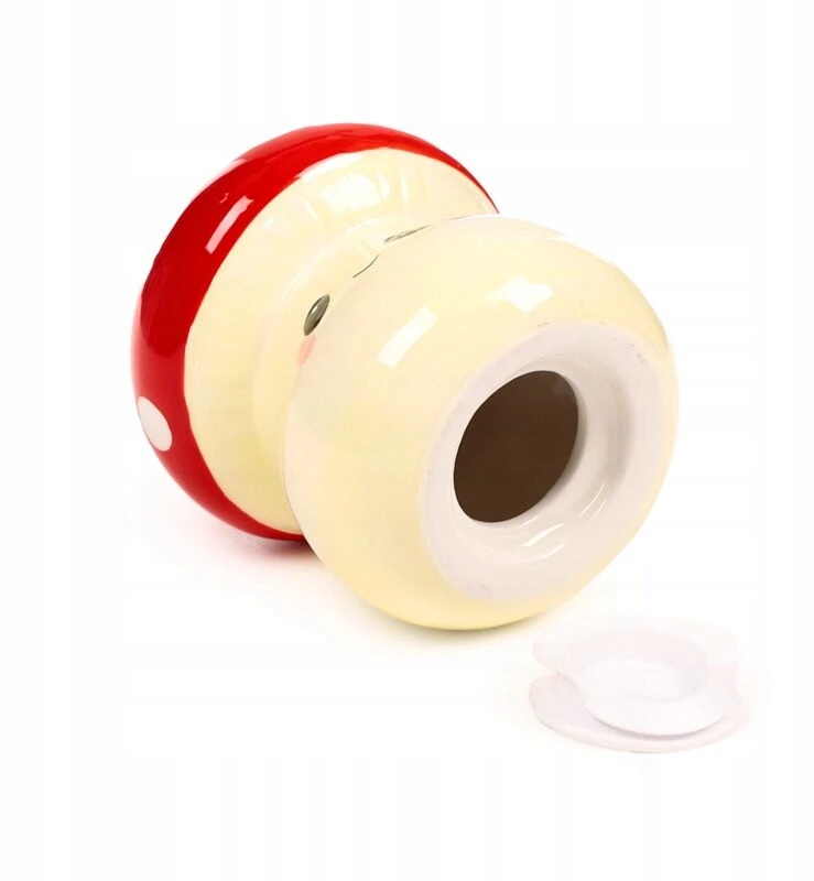 Puckator SKARBONKA CERAMICZNA MUCHOMOR FAJNY PREZENT DLA KAŻDEGO KTO LUBI OSZCZĘDZAĆ
