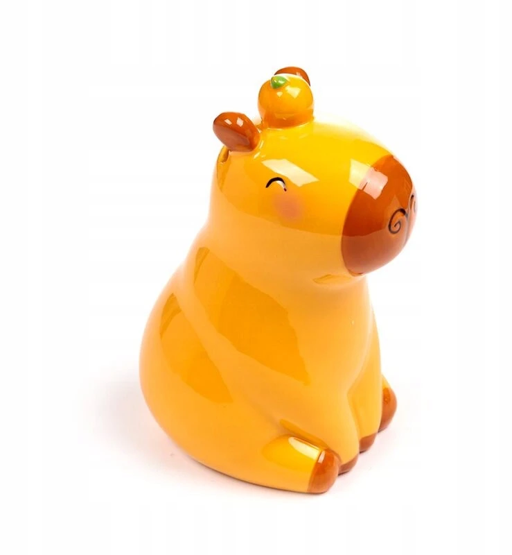 Puckator SKARBONKA CERAMICZNA UROCZA KAPIBARA ŚLICZNY STRAŻNIK TWOICH OSZCZĘDNOŚCI