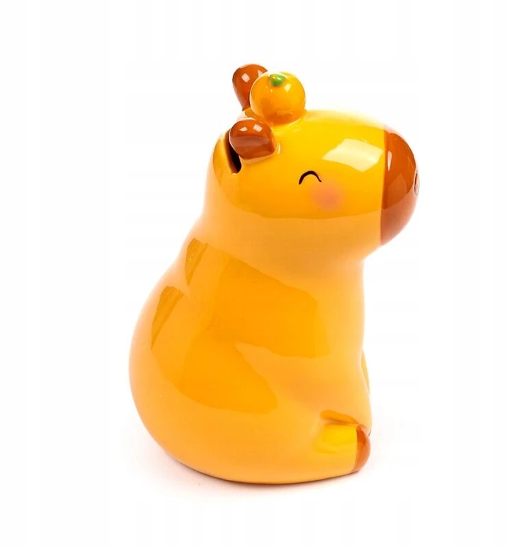 Puckator SKARBONKA CERAMICZNA UROCZA KAPIBARA ŚLICZNY STRAŻNIK TWOICH OSZCZĘDNOŚCI