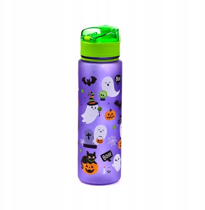 Puckator Vaikų gertuvė su šiaudeliu 600 ml - Spooky Pop Top