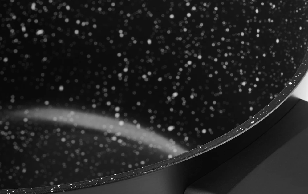 PŪDŽIO PUODAS GERLACH GRANITEX 1,5L + VIRĖJO PEILIS DARŽOVŲ LUPIJIMO PEILIS