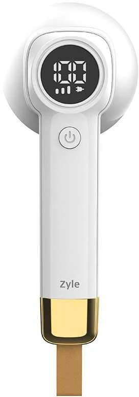 Įkraunamas pūkų rinkiklis Zyle ZY119LN, baltas, 9W