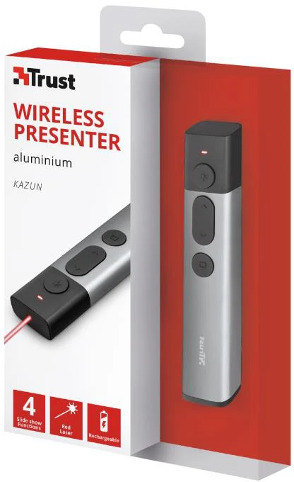 Trust Kazun - wireless presenter (pilkas)