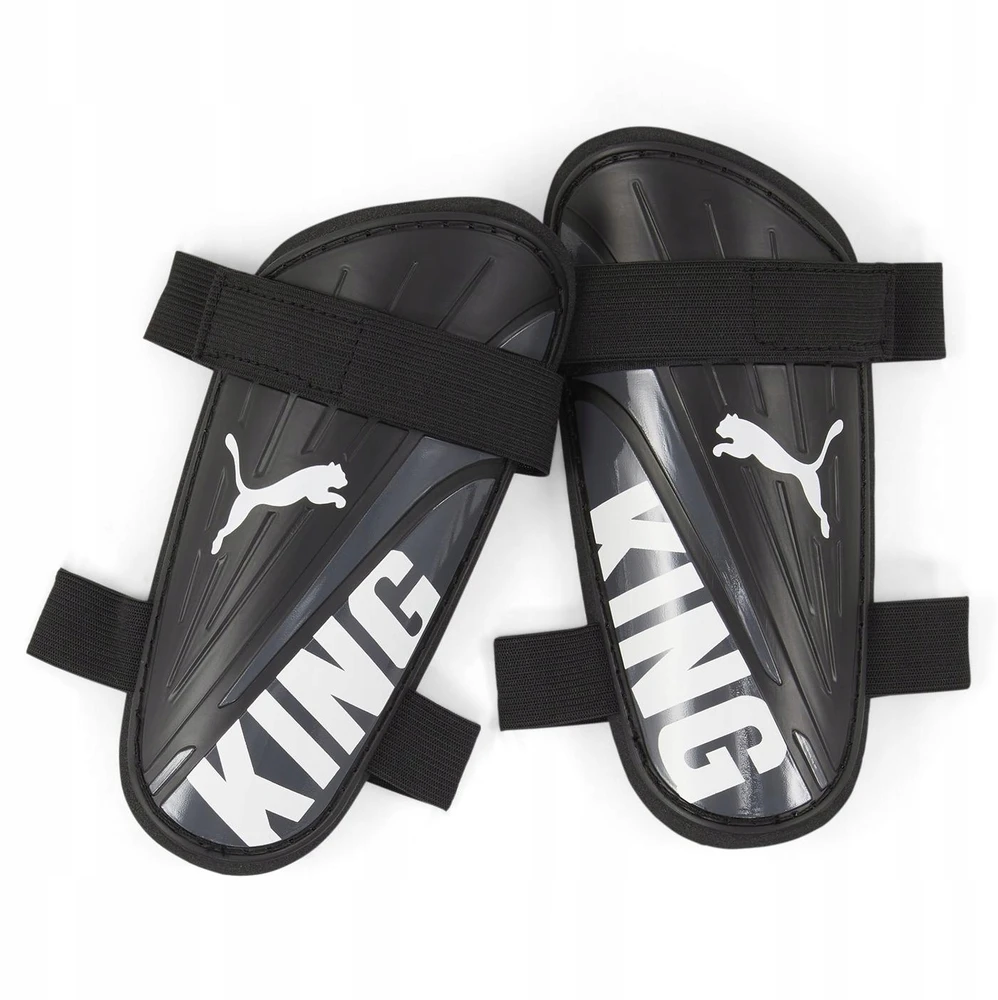 Puma Futbolo Apsaugos King Strap Shin Guard Juodas 030935 01