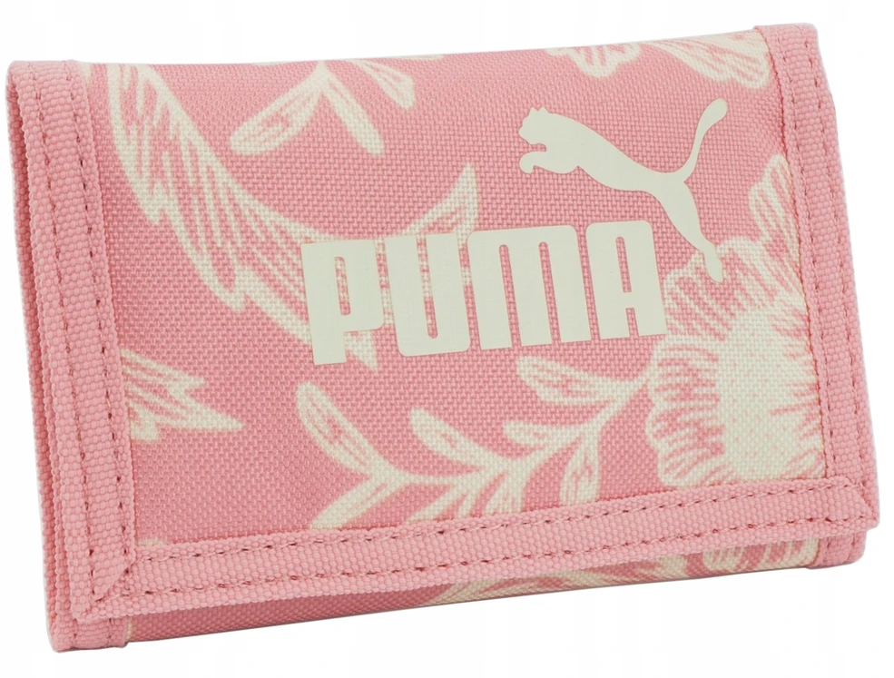 PUMA JAUNIMO PINIGINĖ MONETA Kišeninės monetos KORTELĖS Talpi STIPRI rožinė