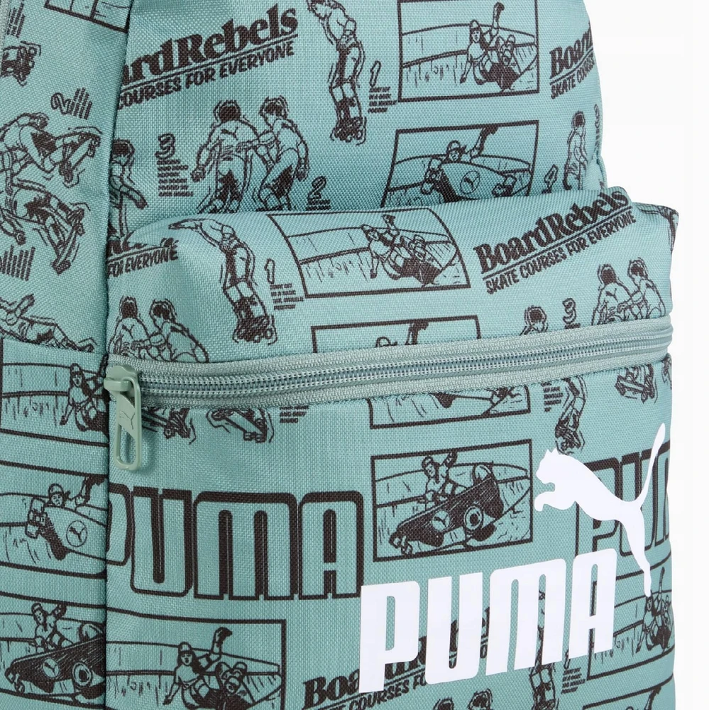 Puma kuprinė PHASE AOP S, mėtų žalia