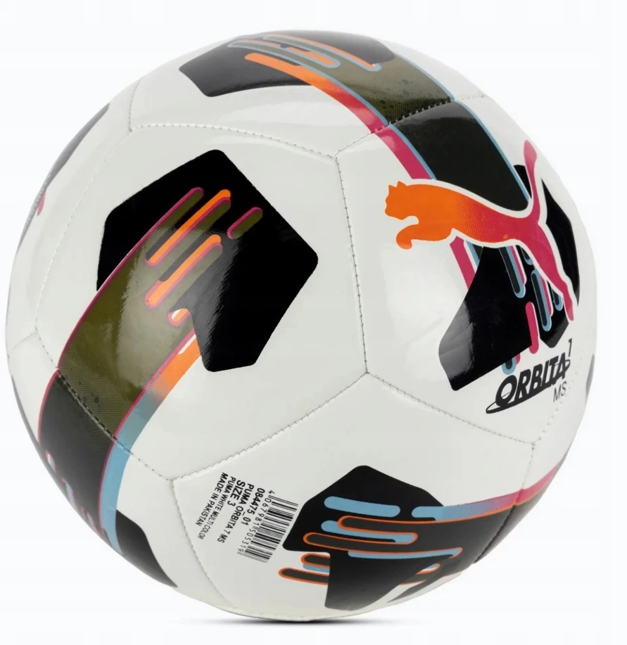 Puma Mini Futbolo Kamuolys Orbita 7 Ms Baltas Colored 084336 01
