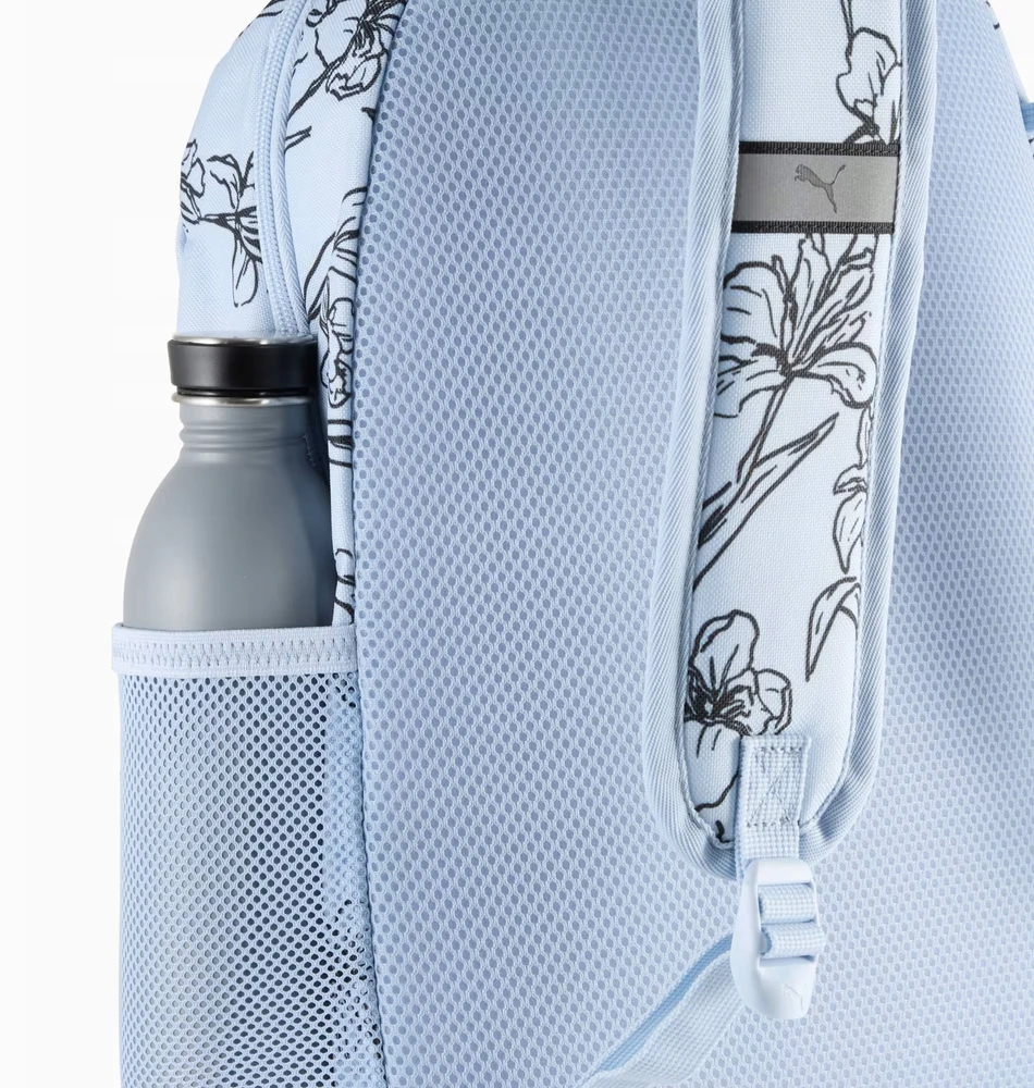 PUMA Rinkinys 2W1 Kuprinė I PIÓRNIK CLASSIC Mėlynas FLORAL SET SZKOLNY W KWIATY