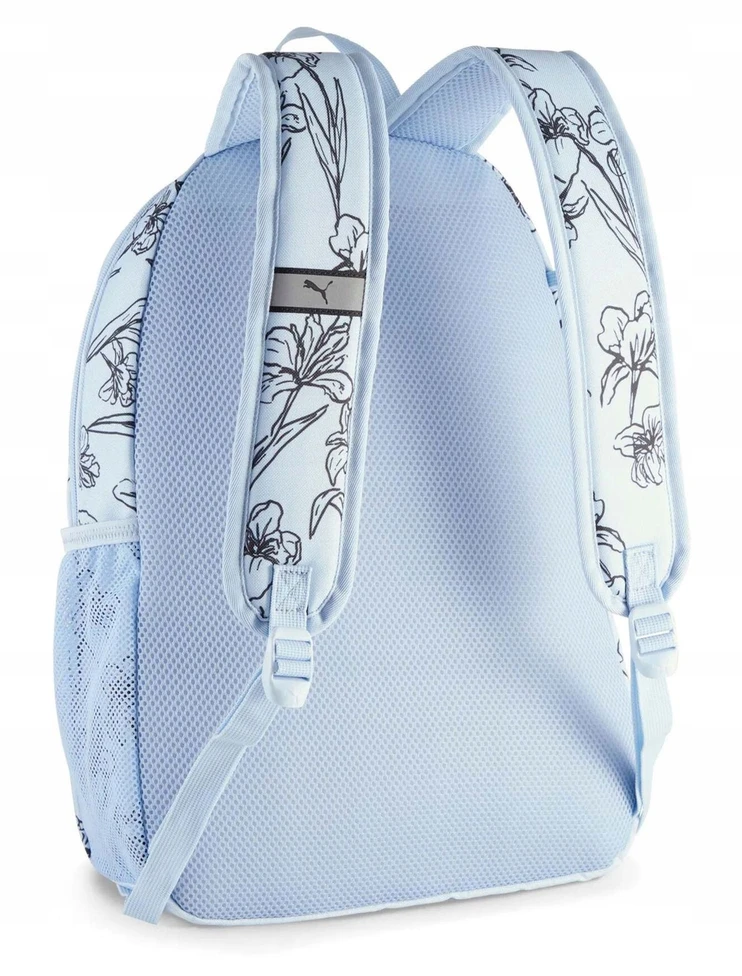 PUMA Rinkinys 2W1 Kuprinė I PIÓRNIK CLASSIC Mėlynas FLORAL SET SZKOLNY W KWIATY