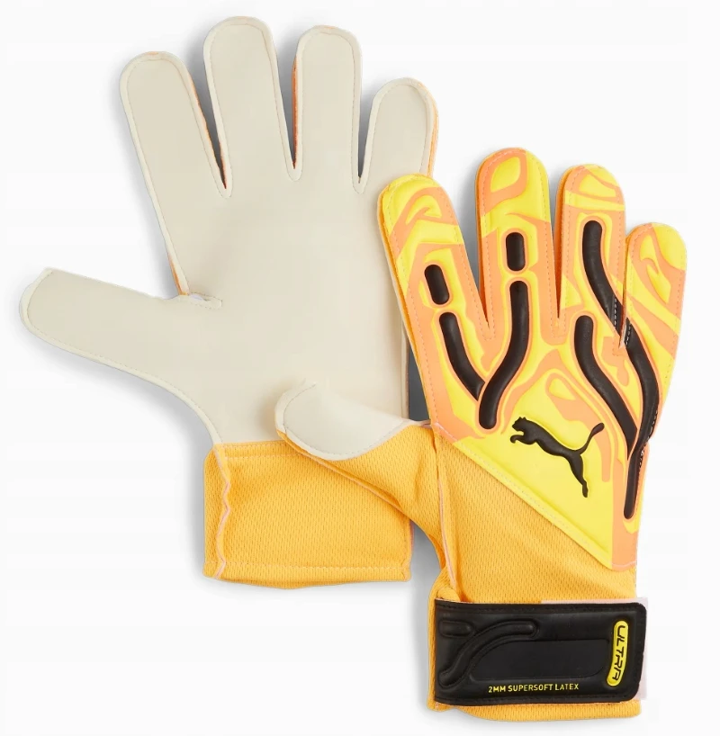 Puma Ultra Play RC vartininko pirštinės, geltonos 41862 09
