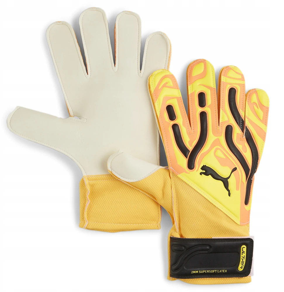 Puma Ultra Play RC vartininko pirštinės, geltonos 41862 09