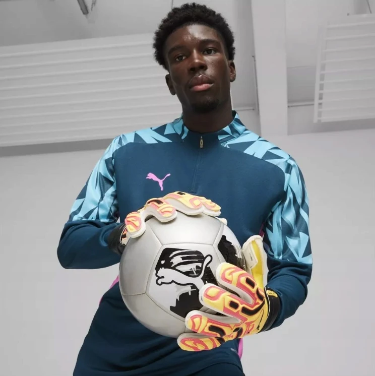 Puma Ultra Play RC vartininko pirštinės, geltonos 41862 09