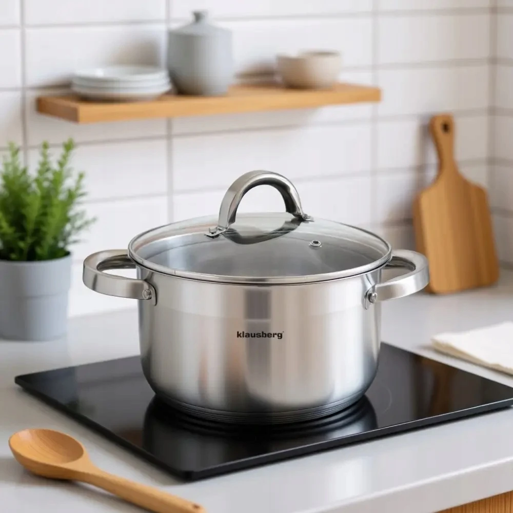 PUODAI INDUKCINIS DUJINIS 4.6L 22CM Klausberg KB7126
