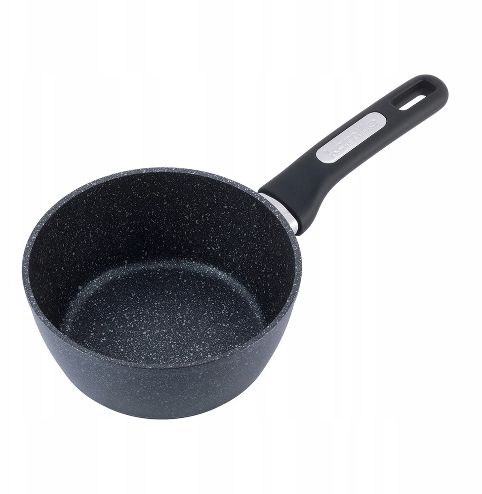 PUODAS 18 cm PUODAS MARMURINIS PUODAS DUJŲ INDUKCINIS KAMILLE