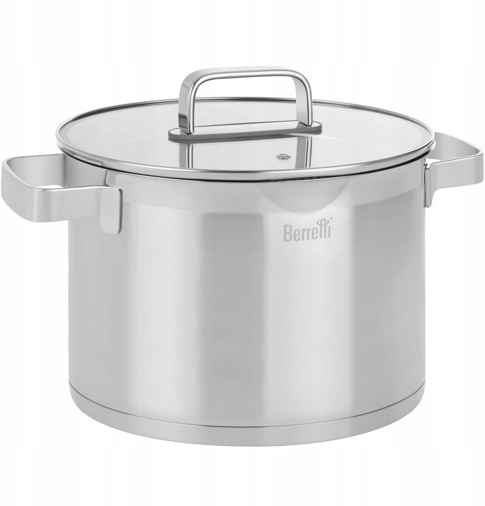 „Matral Berretti“ nerūdijančio plieno puodas su nerūdijančio plieno puodu, 24 cm