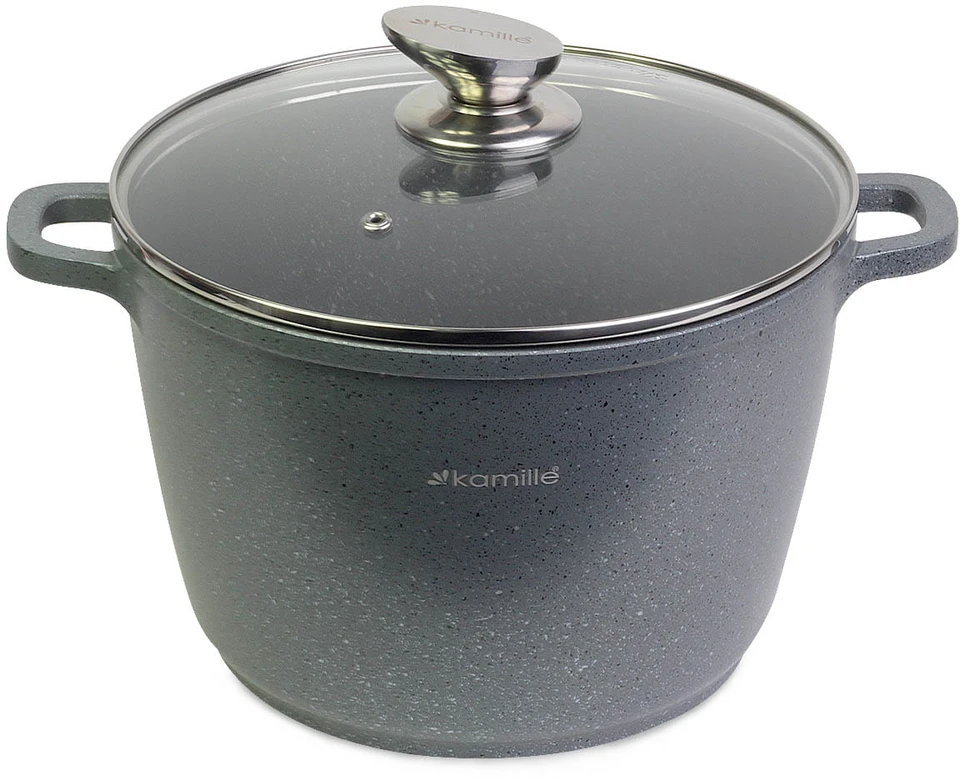 Puodas 6.2 L su marmuro danga KAMILLE 4407
