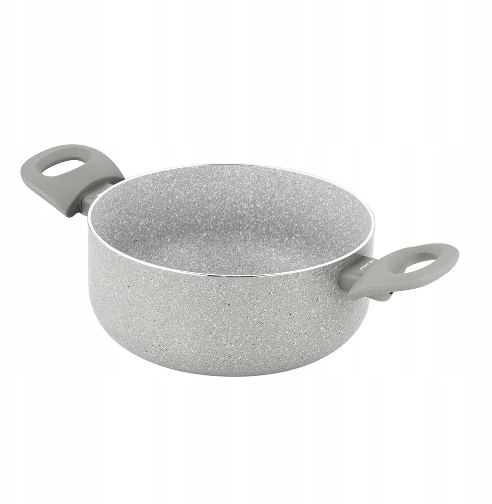 Puodas aluminiowy Florina Isla 20 cm 2,4L smėlio spalva nieprzywierający indukcija
